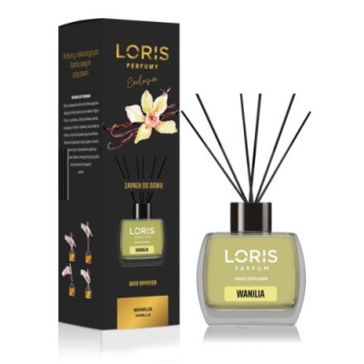 Loris Vanilla, Difusor de Varillas perfumadas - 120 ml