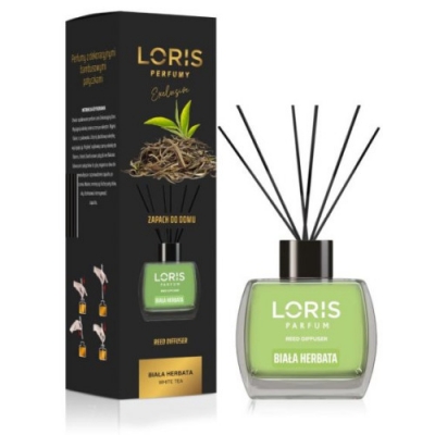 Loris White Tea, Difusor de Varillas perfumadas - 120 ml