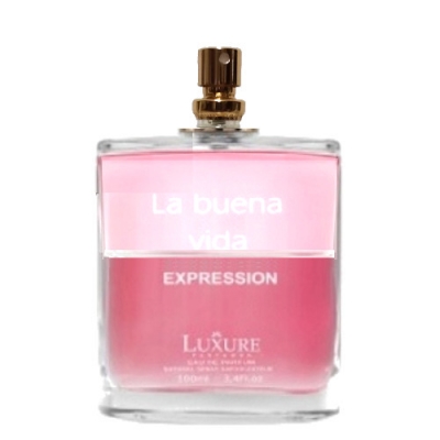 Luxure La Buena Vida Expression - Eau de Parfum para mujer, tester 50 ml