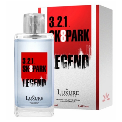 Luxure 321 Sk8park [Skatepark] Legend - Eau de Toilette para hombre 100 ml