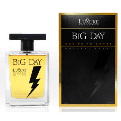 Luxure Big Day 100 ml + Perfume Muestra Carolina Herrera Bad Boy