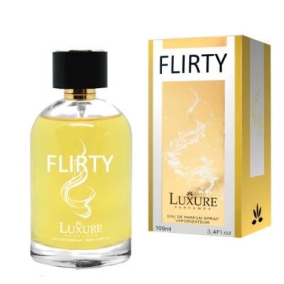 Luxure Flirty 100 ml + Perfume Muestra Paco Rabanne Fame