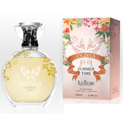 Luxure Olivia Summer Time 100 ml + Perfume Muestra Paco Rabanne Olympea Solar