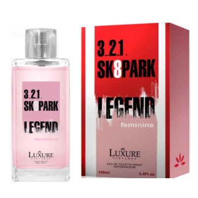 Luxure 321 Sk8park [Skatepark] Legend Feminine - Eau de Toilette para mujer 100 ml