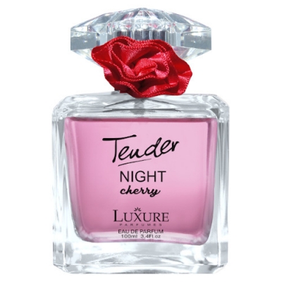 Luxure Tender Cherry Night 100 ml + Perfume Muestra Lancome Tresor La Nuit Intense