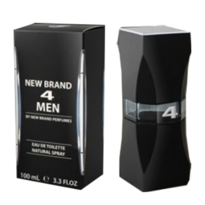 New Brand 4 Men - Eau de Toilette para hombre 100 ml