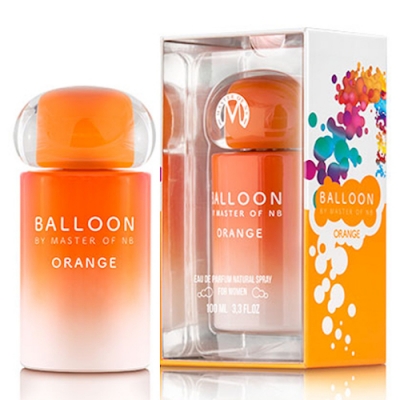 New Brand Master NB Balloon Orange 100 ml + Perfume Muestra Escada Miami Blossom