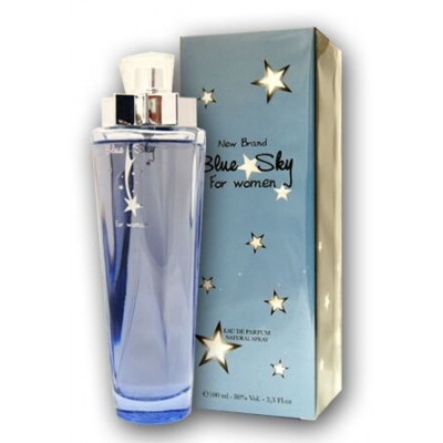 New Brand Blue Sky 100 ml + Perfume Muestra Thierry Mugler Angel