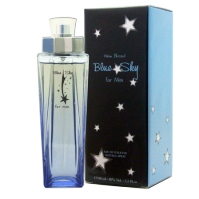 New Brand Blue Sky Men - Eau de Toilette para hombre 100 ml