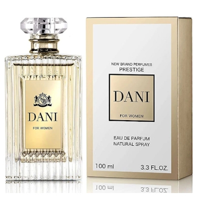 New Brand Dani Women 100 ml + Perfume Muestra Chanel Gabrielle