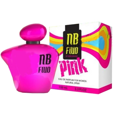 New Brand NB Fluo Pink - Eau de Parfum para mujer 100 ml