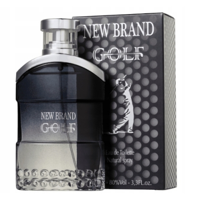 New Brand Golf Black - Eau de Toilette para hombre 100 ml