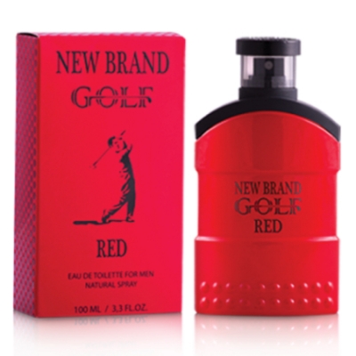 New Brand Golf Red - Eau de Toilette para hombre 100 ml