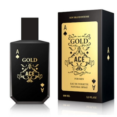 New Brand Ace Gold Men - Eau de Toilette para hombre 100 ml
