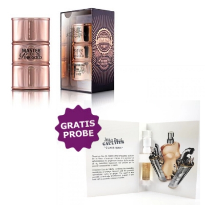 New Brand Master of Essence Pink Gold 100 ml + Perfume Muestra Jean Paul Gaultier Classique