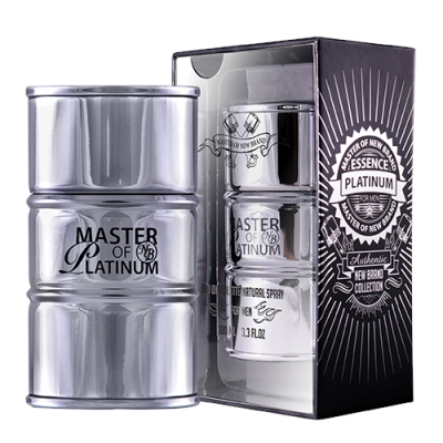 New Brand Master of Essence Platinum - Eau de Toilette para hombre 100 ml