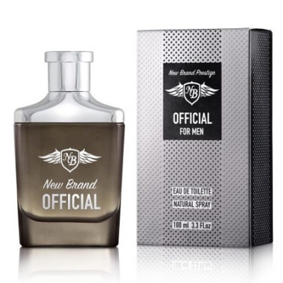New Brand Official - Eau de Toilette para hombre 100 ml