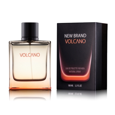 New Brand Volcano - Eau de Toilette para hombre 100 ml