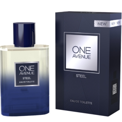 One Avenue Steel Men- Eau de Toilette para hombre 60 ml