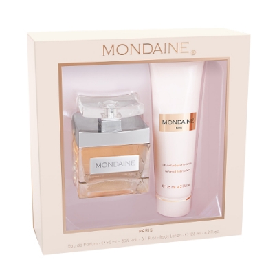 Paris Bleu Mondaine Women - Coffret pour Femme, Eau de Parfum, Gel Douche