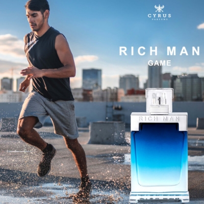 Paris Bleu Cyrus Rich Man Game - Eau de Toilette para hombre 100 ml