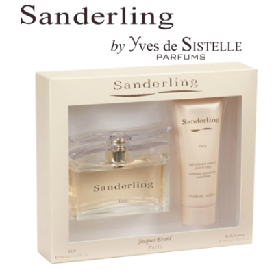 Paris Bleu Sanderling - Set para mujeres, Eau de Parfum, Loción corporal