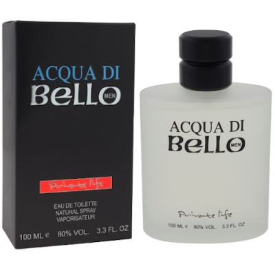 Private Life Acqua Di Bello Men - Eau de Toilette para hombre 100 ml