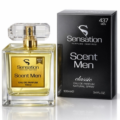 Sensation 437 Scent Man - Eau de Parfum para hombre 100 ml