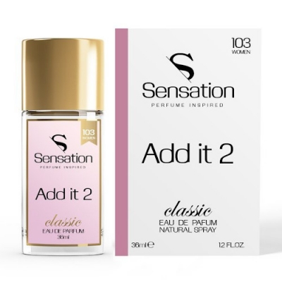 Sensation 103 Add it 2 - Eau de Parfum para mujer 36 ml