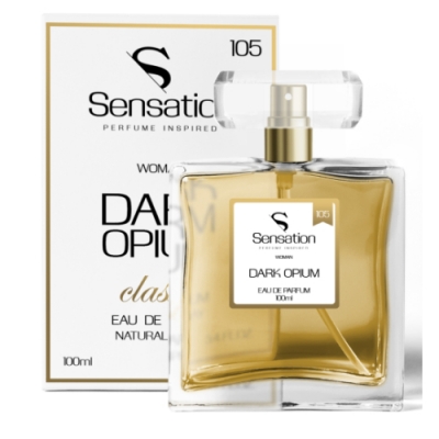 Sensation 105 Dark Opium - Eau de Parfum para mujer 100 ml