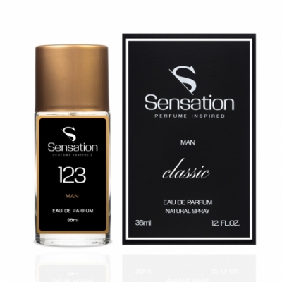 Sensation 123 - inspiración *Carolina Herrera 212 VIP Men - Eau de Parfum 36 ml