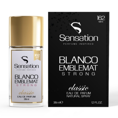 Sensation 162 Blanco Emblemat Strong Eau de Parfum para hombre 36 ml