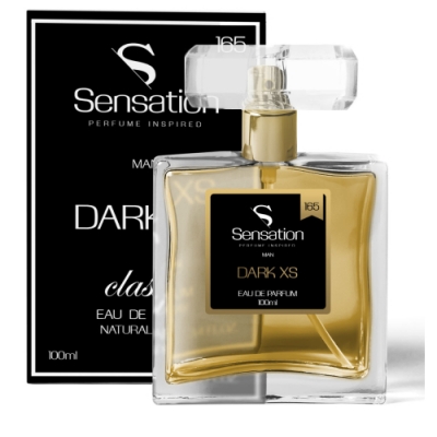 Sensation 165 Dark XS - Eau de Parfum para hombre 100 ml
