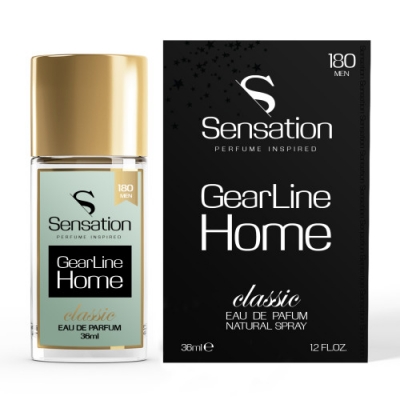 Sensation 180 Gear Line Home Eau de Parfum para hombre 36 ml