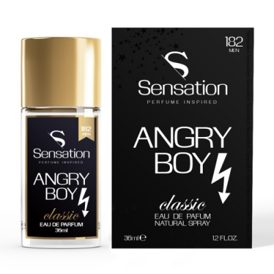 Sensation 182 Angry Boy Eau de Parfum para hombre 36 ml