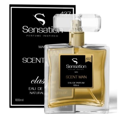 Sensation 437 Scent Man - Eau de Parfum para hombre 100 ml