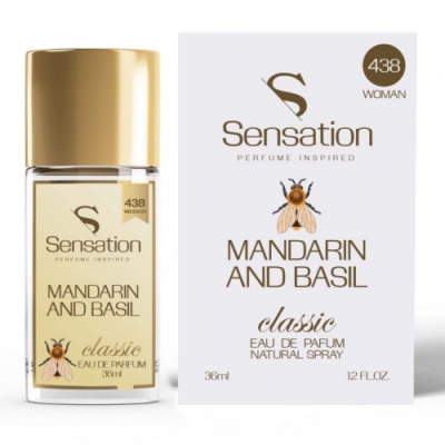 Sensation 438 Mandarin and Basil - Eau de Parfum  para mujer 36 ml