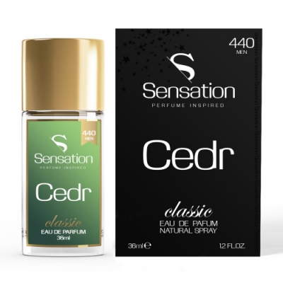 Sensation 440 Cedr - Eau de Parfum para hombre 36 ml