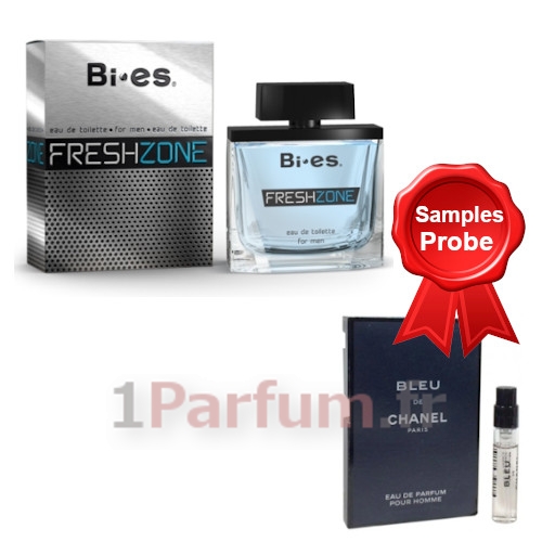 Bi-Es Fresh Zone, Parfume Samples Chanel Bleu de Chanel 